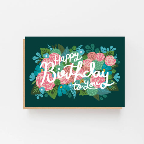 Glückwunschkarte "Happy Birthday to You" / Lomond Paper Co.