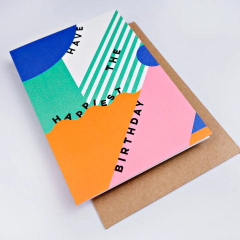 Karte „Miami Happiest Birthday“ / The Completist