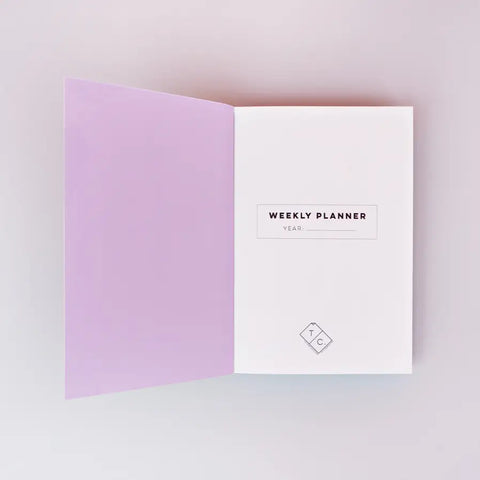 Pocket Weekly Planner „Mulberry“ / The Completist