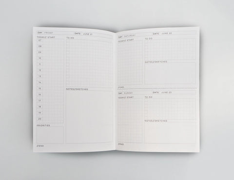 Daily Planner „Juno“ / The Completist