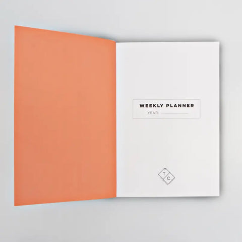 Weekly Planner Undated „Capri“ / The Completist