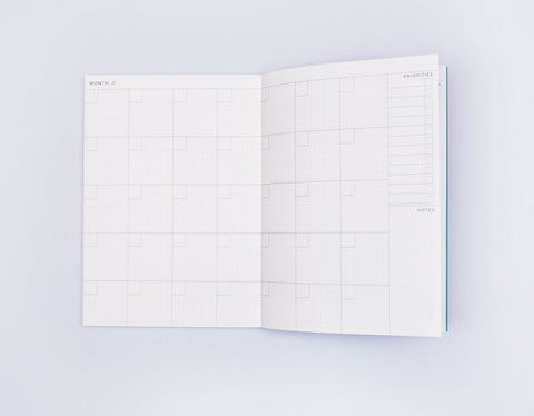 Weekly Planner Undated „Gradient“ / The Completist