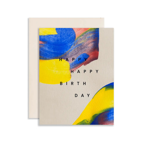 Karte „Primary Birthday“ / Moglea