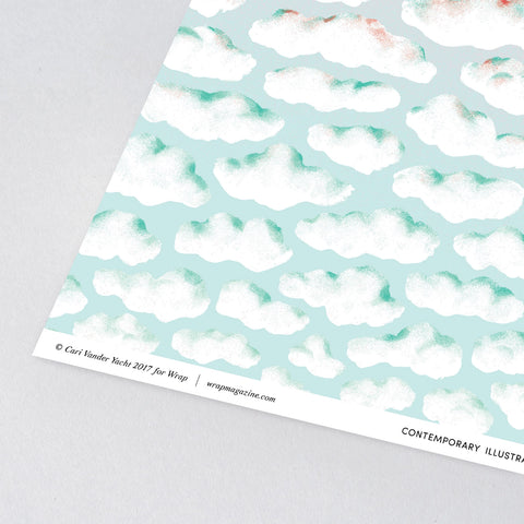 Geschenkpapier  "Clouds" / Wrap