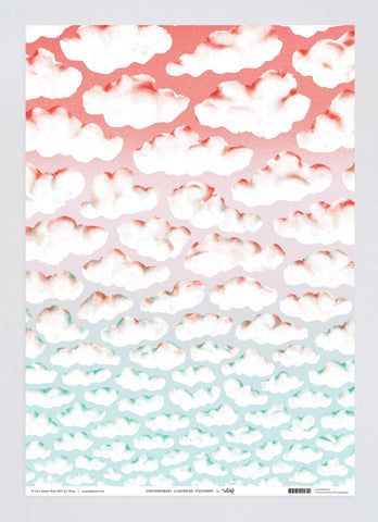 Geschenkpapier  "Clouds" / Wrap