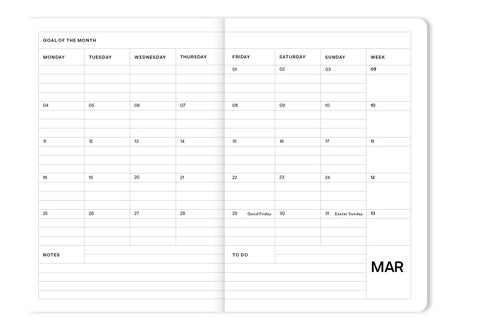 Diary Kalender 2024 / Fabrique à la Carte