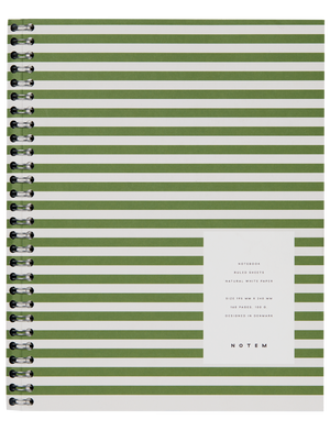 Spiral Notebook "Nela" Large Green / Notem
