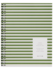 Spiral Notebook "Nela" Large Green / Notem