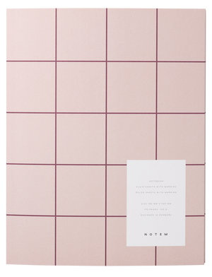 Notebook "Uma Large" Rose / Notem
