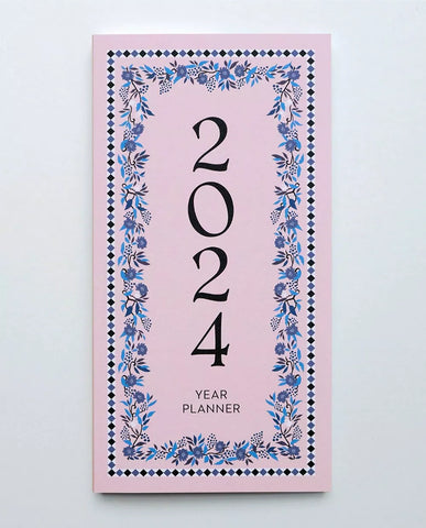 Jahresplaner 2024 „Framed Flowers" / Haferkorn & Sauerbrey
