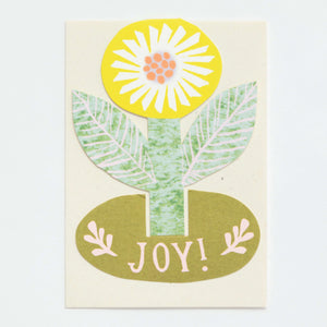 Grußkarte "Joy!" Stand up card / Hadley