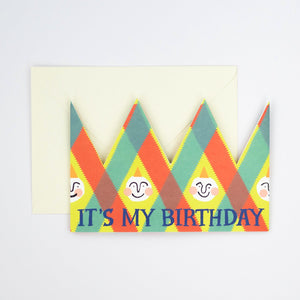 Partyhut-Karte "It‘s My Birthday" / Hadley