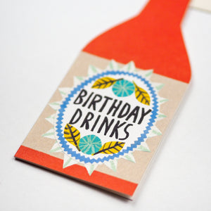 Grußkarte "Birthday Drinks" / Hadley