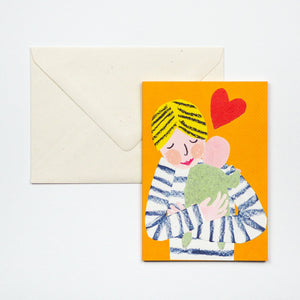 Grußkarte "New Baby Girl Card" / Hadley