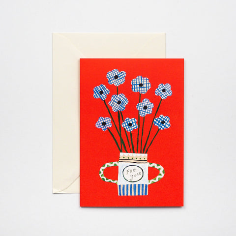 Grußkarte "Flowers for You" / Hadley