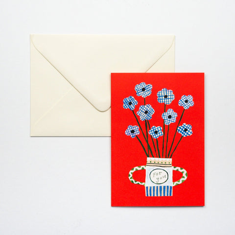 Grußkarte "Flowers for You" / Hadley