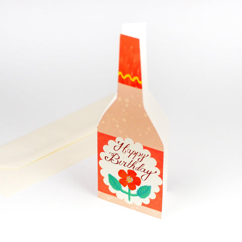 Grußkarte "Birthday Rose" / Hadley