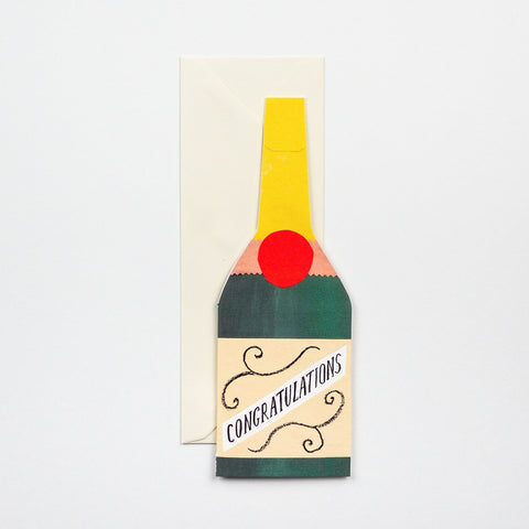 Grußkarte "Champagne" / Hadley