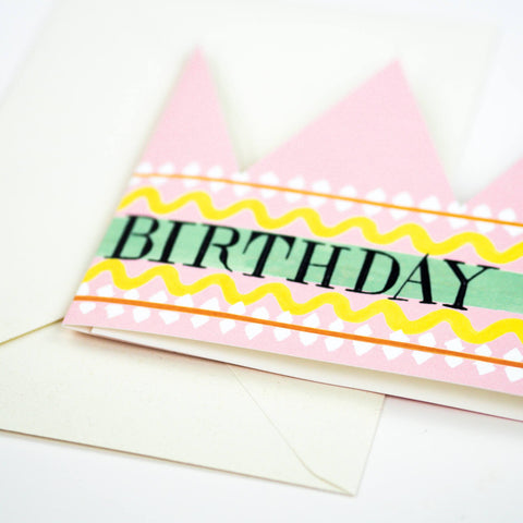 Partyhut-Karte "Birthday Queen" / Hadley