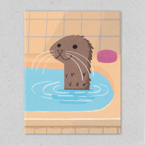 Karte „Hotter Otter“ / Lisa Jones Studio