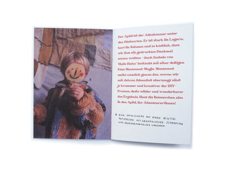 Mitmachbuch "Tiny Pojects" Apfel / Gretas Freunde