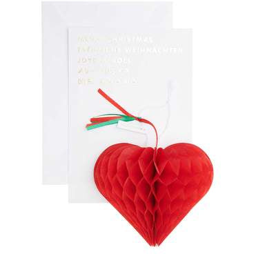 Karte Pop - Up "Herz" / Paper Poetry