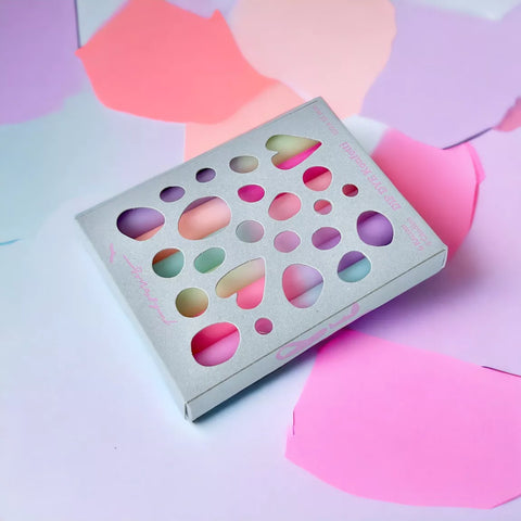 Dip-Dye Kerzen-Set "Konfetti Babies/ Pink Stories
