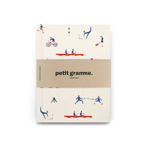 Notizbuch klein “Athlèthes“ / Petit Gramme