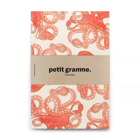 Notizbuch medium “Poulpe“ / Petit Gramme