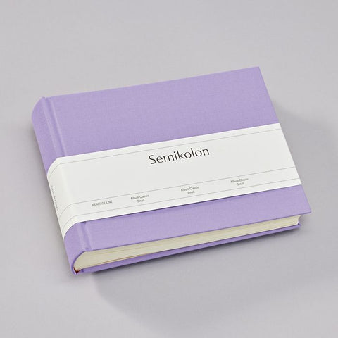 Fotoalbum Classic Small Lilac / Semikolon