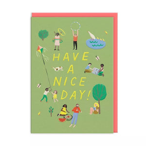 Glückwunschkarte "Have a Nice Day"/ Ohh Deer