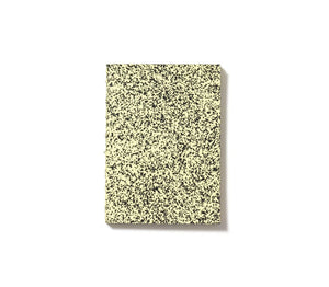 Notizbuch A6 "Spray Splash" Pale Yellow / Labobratori Notebooks