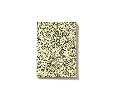 Notizbuch A6 "Spray Splash" Pale Yellow / Labobratori Notebooks