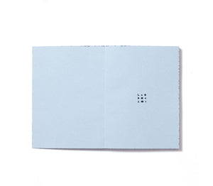Notizbuch "Spray Splash" Pale Blue / Labobratori Notebooks