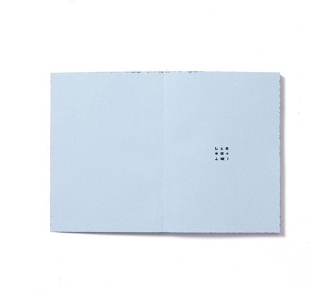 Notizbuch "Spray Splash" pale blue / Labobratori Notebooks