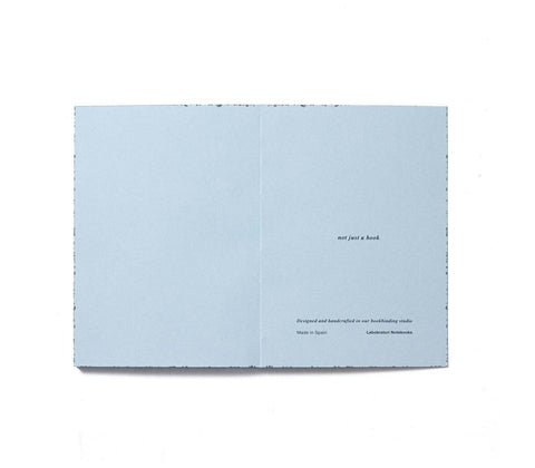 Notizbuch "Spray Splash" Pale Blue / Labobratori Notebooks