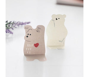 Sticky Notes Animal „Brown Bear“ / Iconic