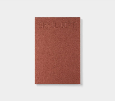 Notizbuch "Small Dept." Red Brick / Trolls Paper