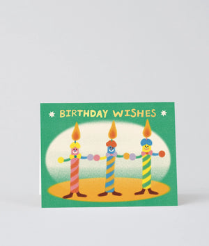 Glückwunschkarte "Birthday Wishes" / Wrap