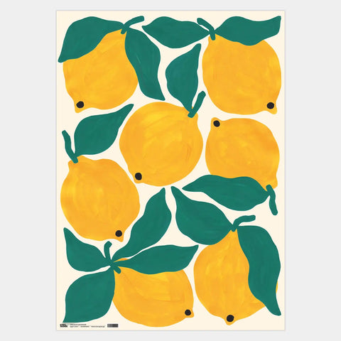 Geschenkpapier Lemons / Evermade