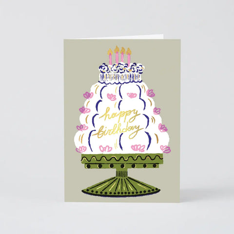 Glückwunschkarte „Happy Birthday“ / Wrap
