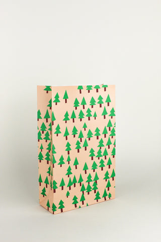 Geschenktüte S "Trees"  6 Stück / P&P