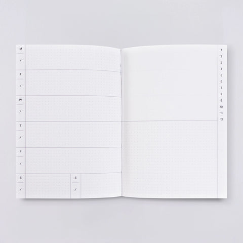 Weekly Planner „Hinoki“ A5 undatiert / The Completist