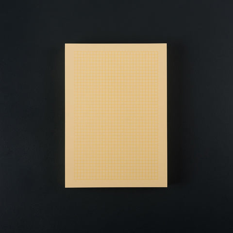Notepad A5 „Squared" gelb / Le Typographe