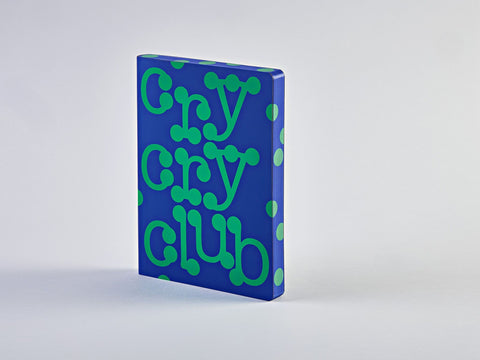Notizbuch "Cry Cry Club" L / Nuuna
