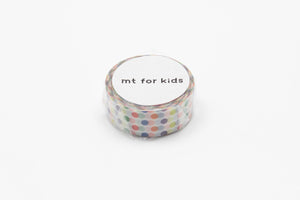 MASKING TAPE "colorful dot" for kids / MT