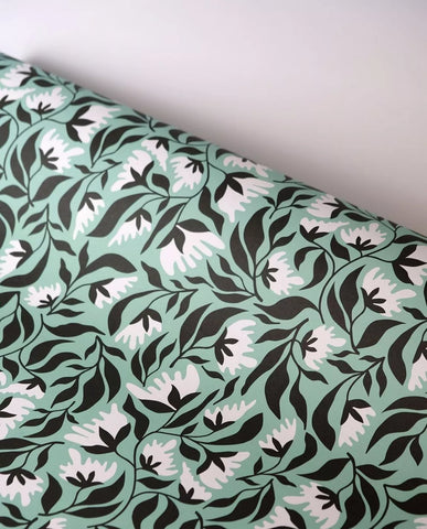 Geschenkpapier "White Flowers" / Haferkorn & Sauerbrey