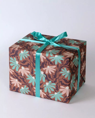 Geschenkpapier "Friendly Flowers" / Haferkorn & Sauerbrey