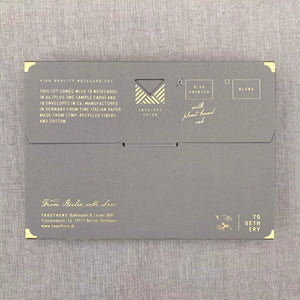 Risographie Notecard-Set „Libelle“ 10 Stück / Togethery