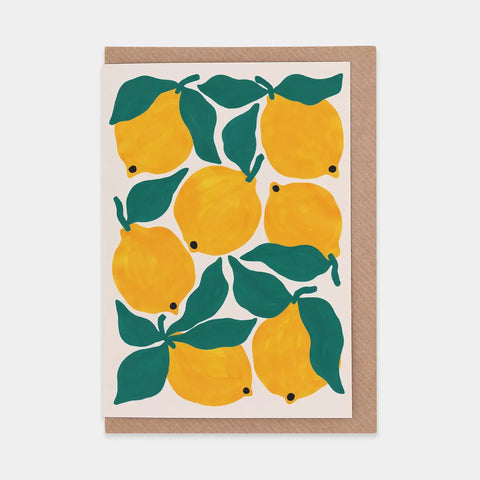 Grußkarte „Lemons“ / Evermade